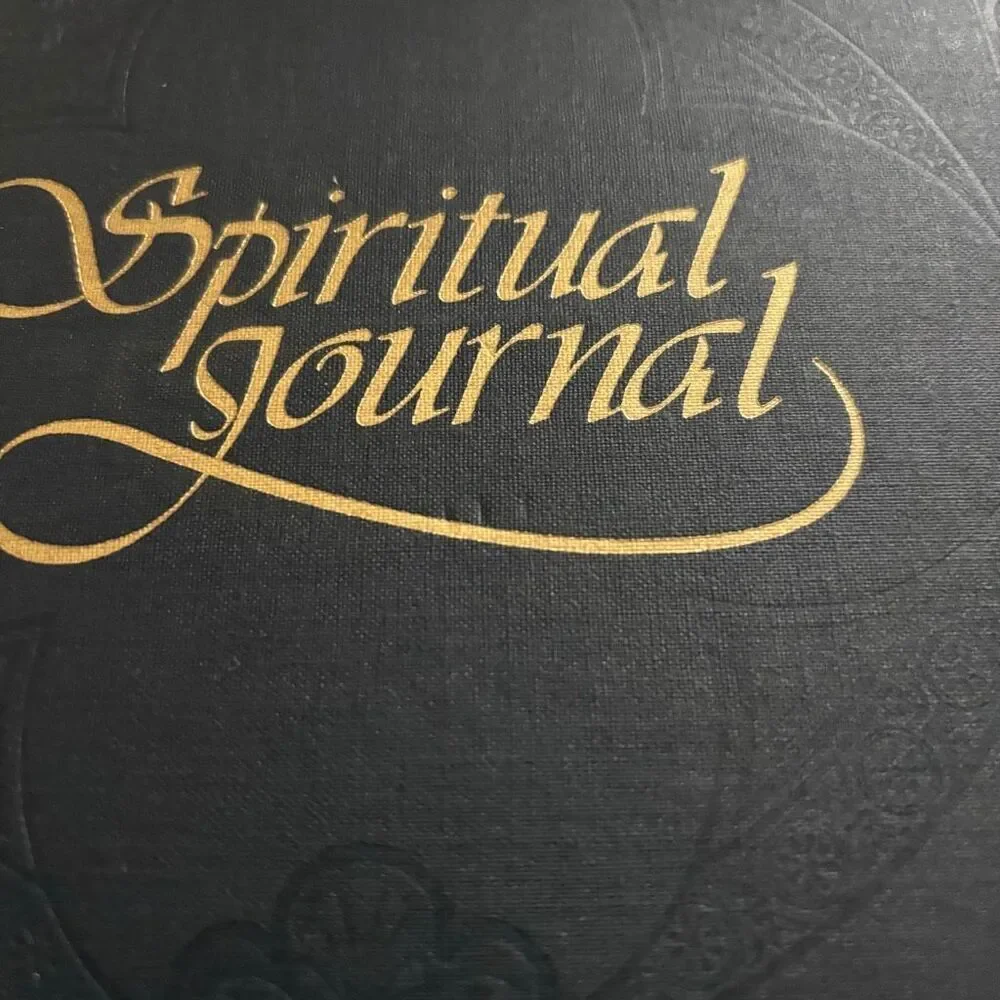 Spiritual Journal My Journey In Faith Hardback 1985 *Read*